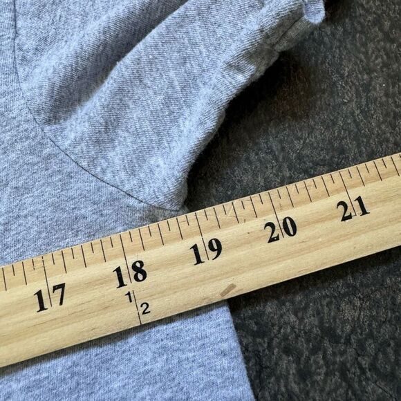 Fruit Of The Loom Men’s Essential Grey Short Sleeve T-Shirt Size Medium Casual - Picture 4 of 9